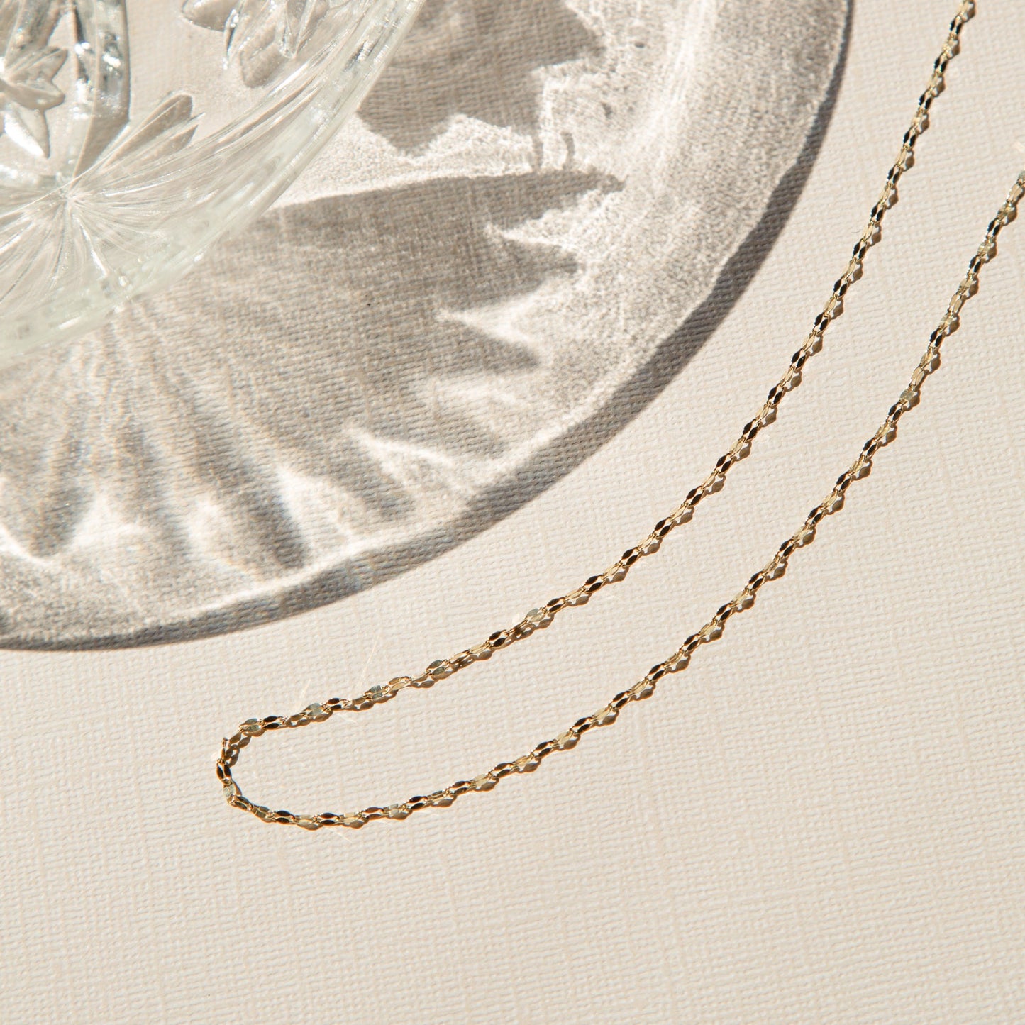 Twisted Lace Chain Necklace