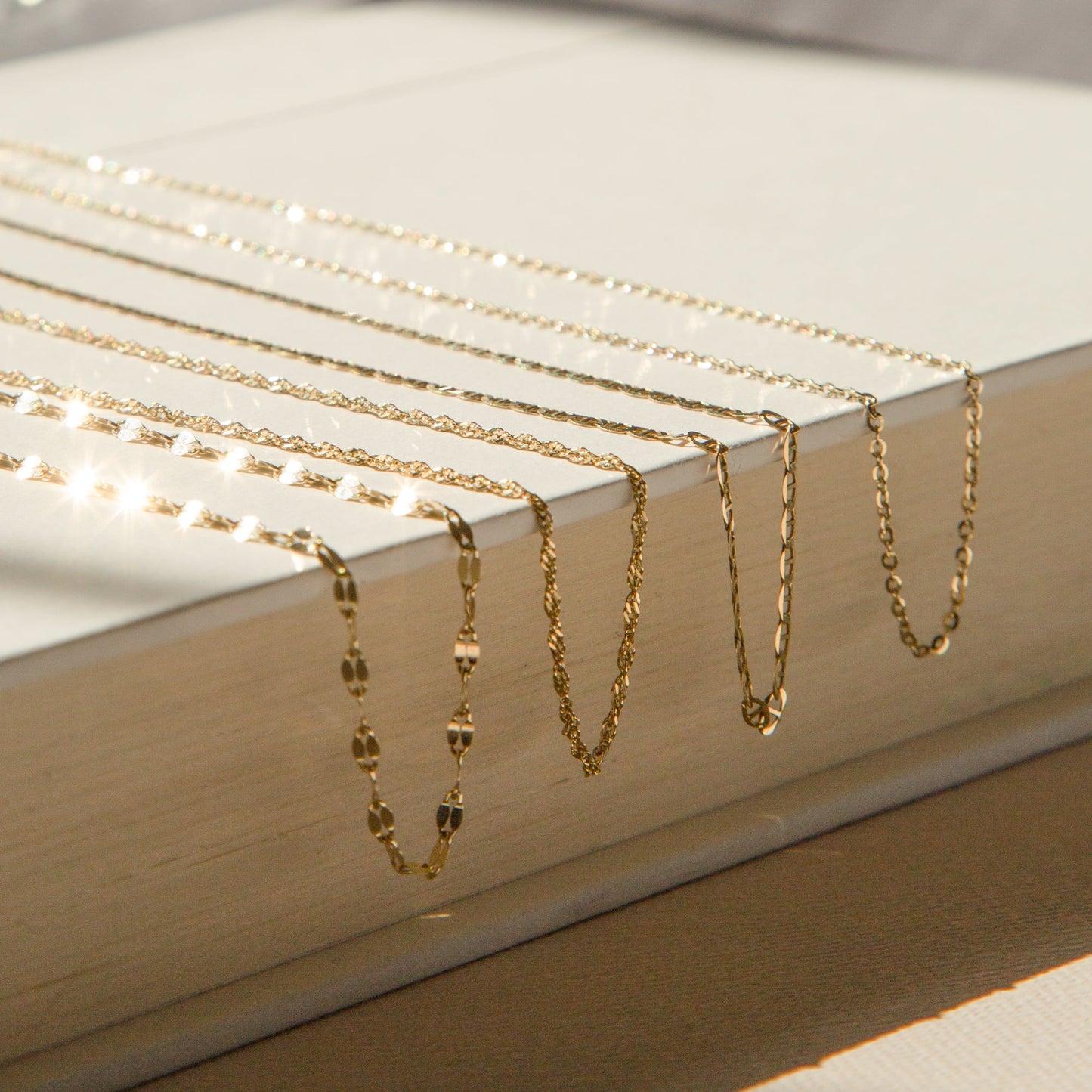 Twisted Lace Chain Necklace