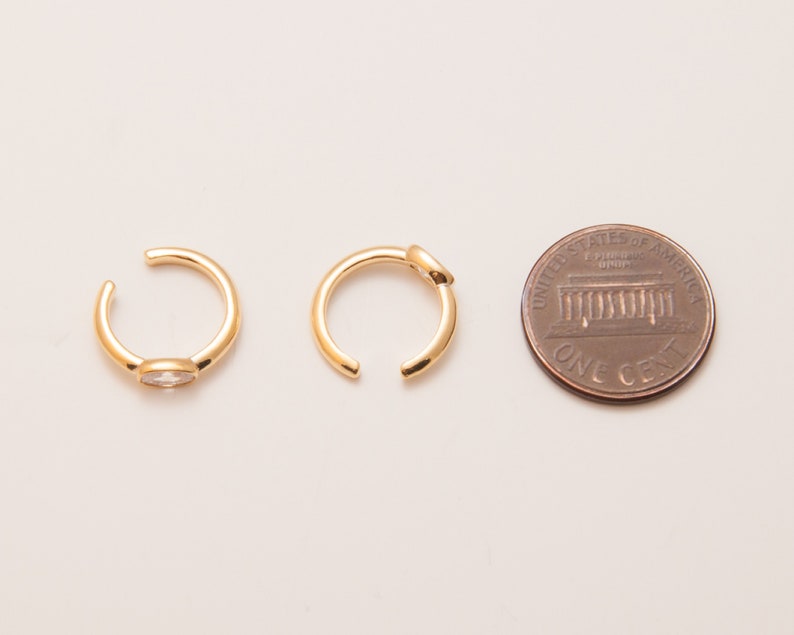 Oval Ear Cuffs