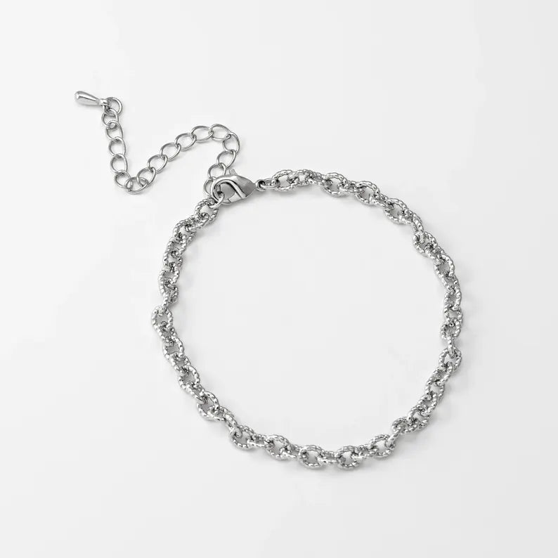 Twisted Link Chain Bracelet