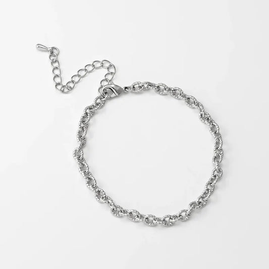 Twisted Link Chain Bracelet