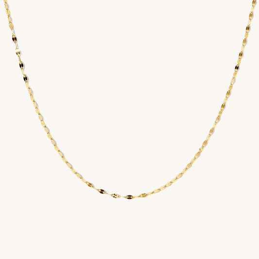 Twisted Lace Chain Necklace