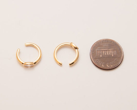 Oval Ear Cuffs