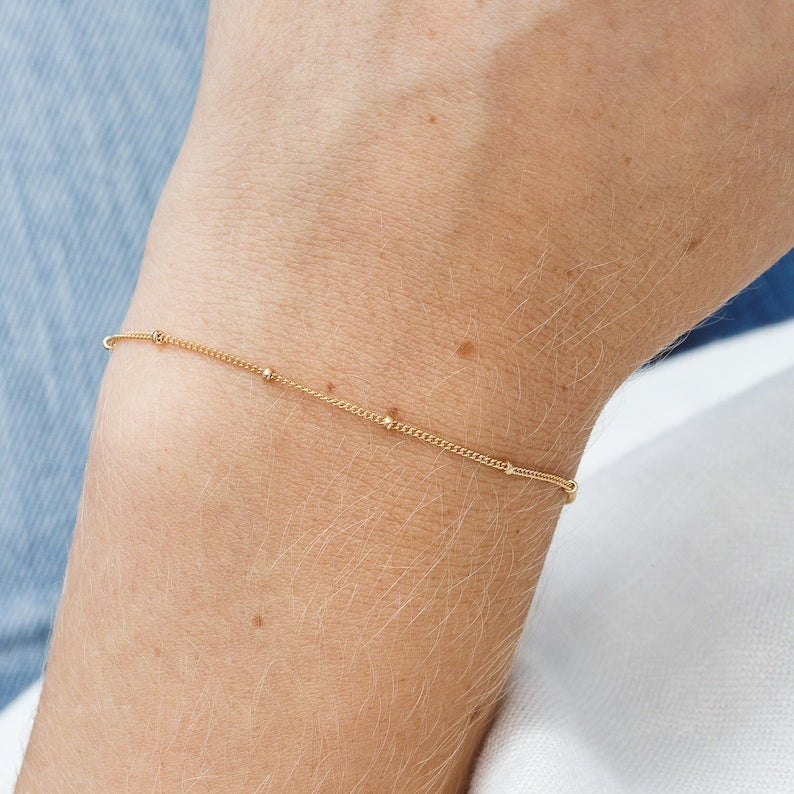 Satellite Chain  Bracelet