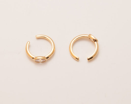 Oval Ear Cuffs