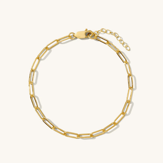 Chunky Paperclip Bracelet